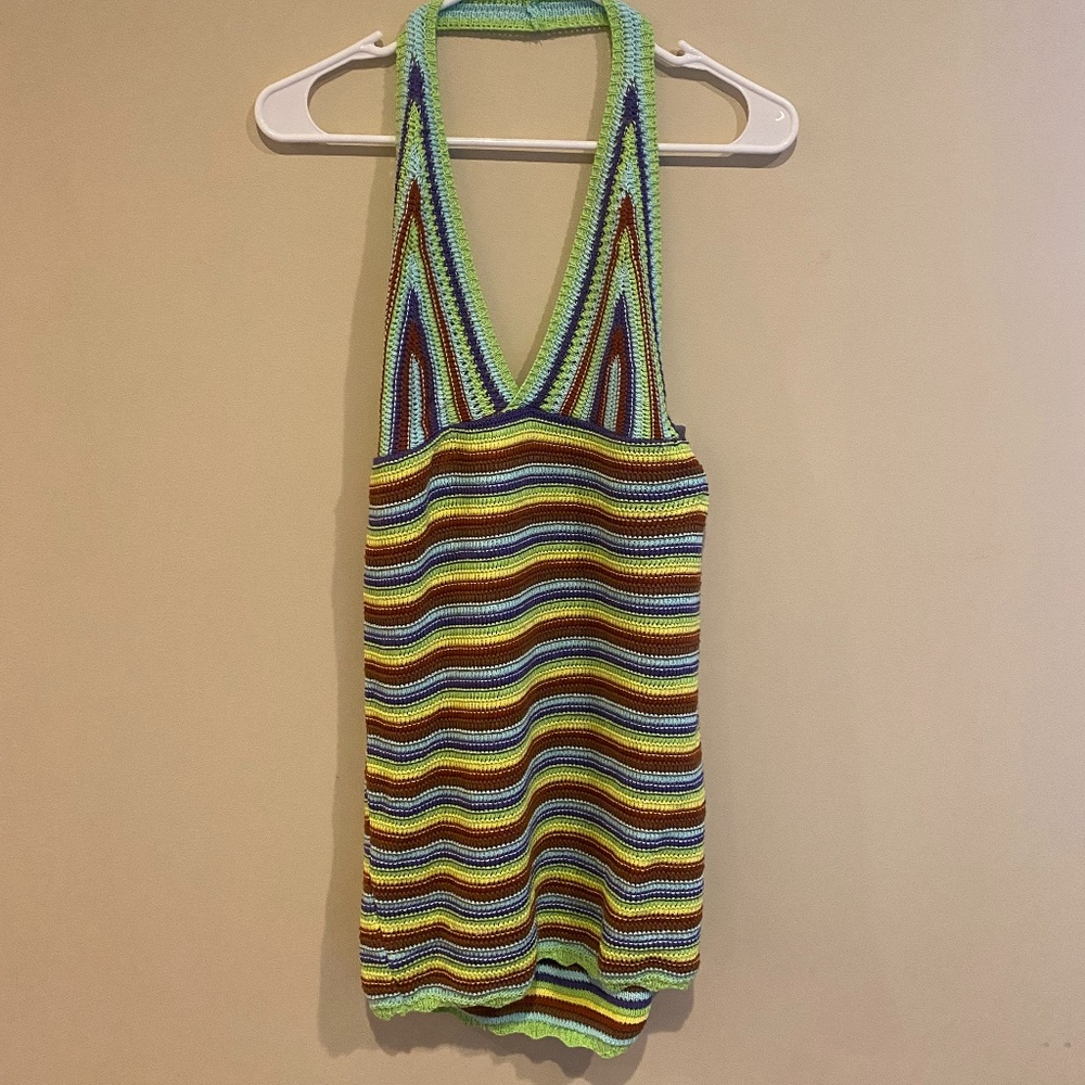 Y2K Crochet Dress